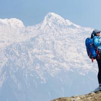 solo female trekker in Mardi Trek 