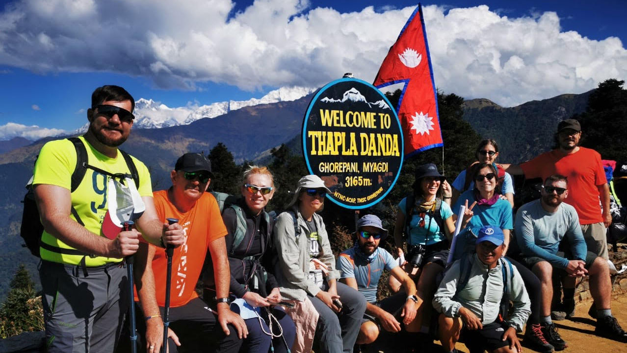 ghorepani trekking-Thaple Danda 